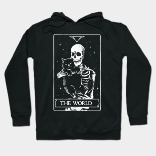 The World - Death Skull Cat Gift Hoodie